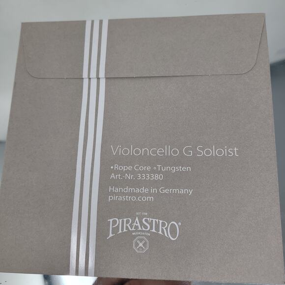 Pirastro PERPETUAL SOLOIST Cello G STRING 4/4 Medium - III-Sol Pro NEW Sealed! - Picture 2 of 2